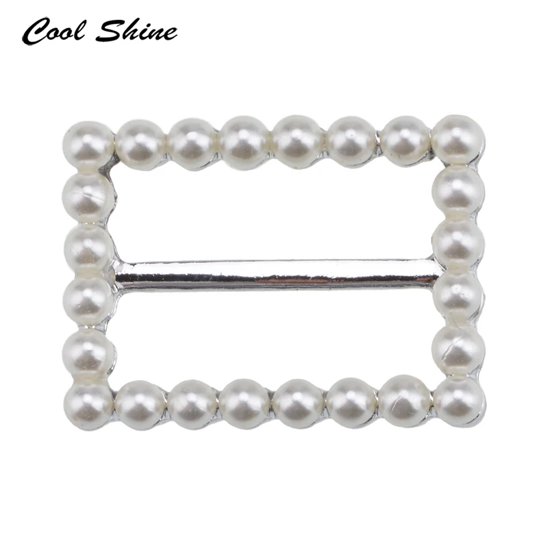 Ojshang Simulated Pearl Brooch Pin Dress Rhinestone Decoration Buckle