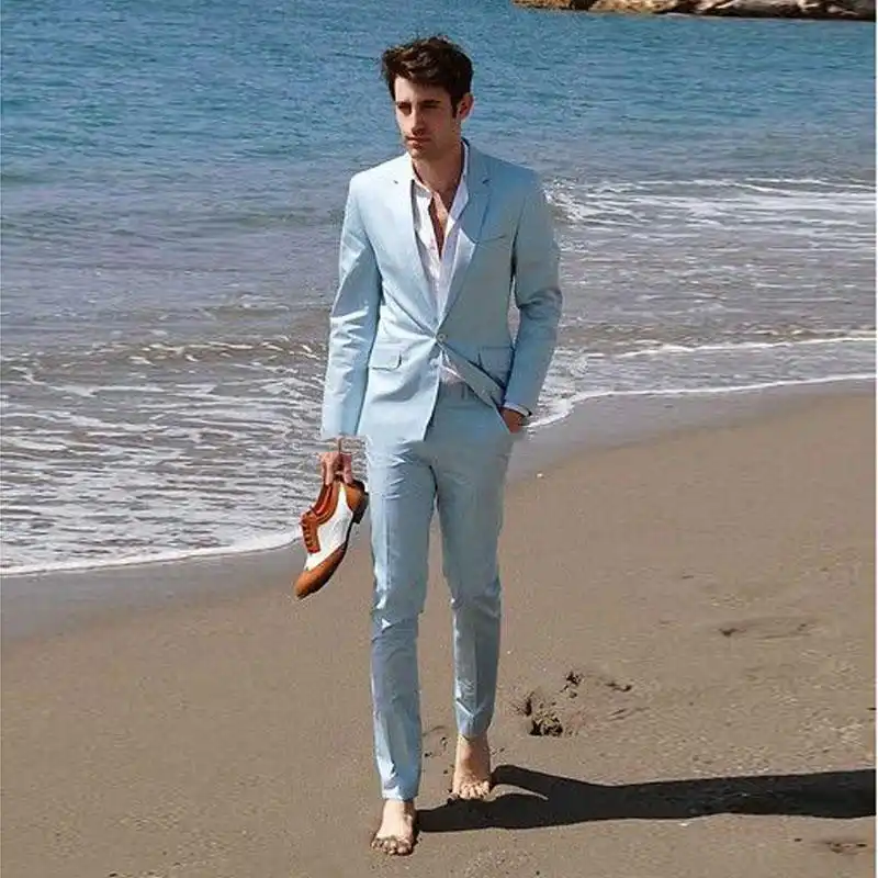 beach formal suit