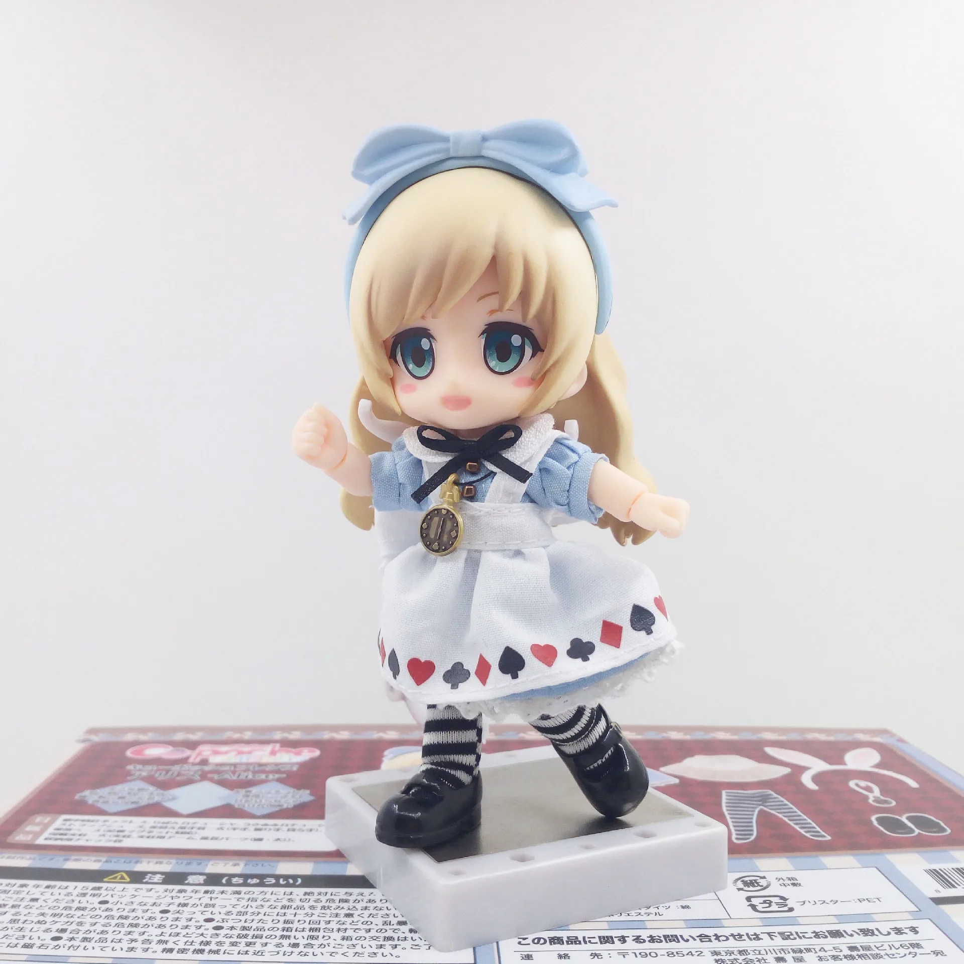 Cu-poche друзья Алиса из Nendoroid кукла ПВХ фигурка Коллекционная модель игрушки 13 см