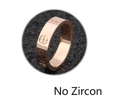 2022 Cross Stainless Steel Zircon Ring With Stone For Woman Girl For Men Couple Ring Wedding Ring 