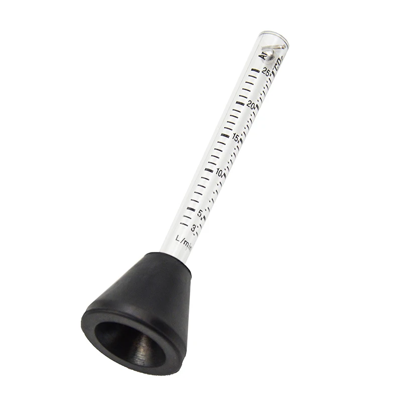 Argon Co2 Gas Flow Meter Scale Tester Flowmeter For Mig Welder Tig