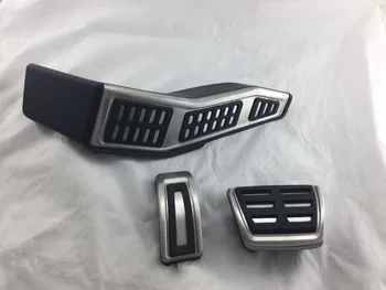 

RHD Fit For Golf 7 MK7 Seat mk3 Stainless steel footrest Brake gas pedals Car pedal Cover