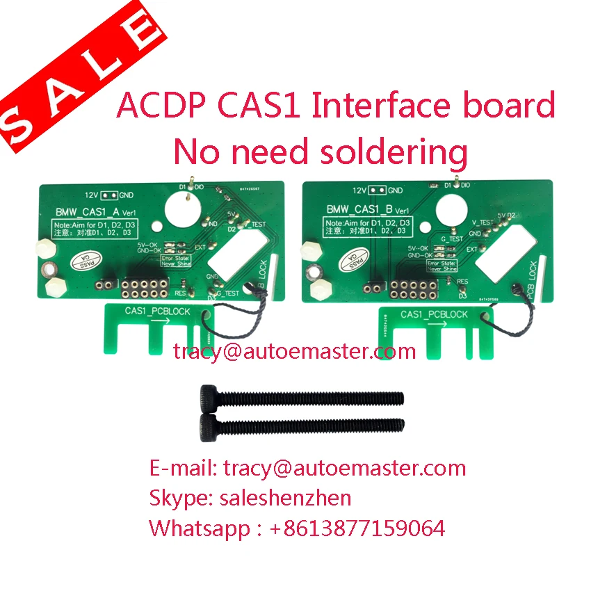 

Yanhua Mini ACDP CAS1 CAS2 interface board set read write CAS1 CAS2 data without soldering Yanhua original manufacturer ACDP