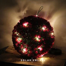 Vusum Солнечный шар огни декоративные огни Открытый водонепроницаемый светодиодный садовый сад подвесные светильники солнечные огни