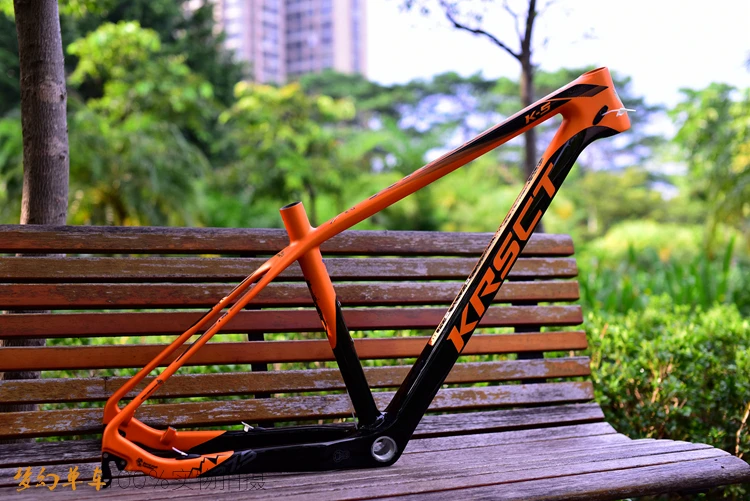 Top MTB full carbon fiber mountain bike frame 26/27.5/29er matte bicycle frames Cycling Parts 25