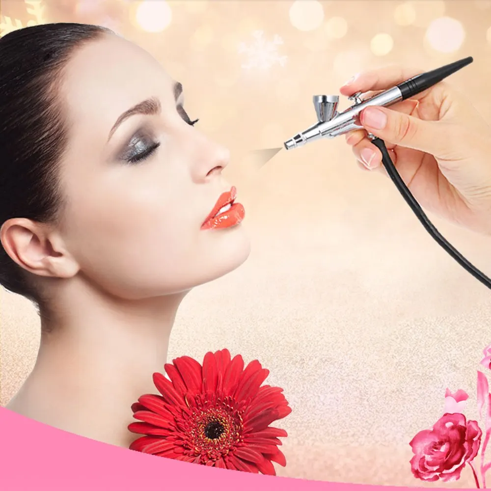 

Professional Luminess Air Basic Airbrush System Art Beauty Face Painting Makeup Cosmetic Starter Kit with Mini Air Compressor