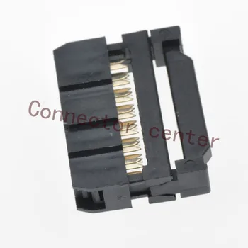 

High Quality IDC Connector Full Gold Planted 2.54mm Pitch 14Pin Fungible HIF3BA-14D-2.54R