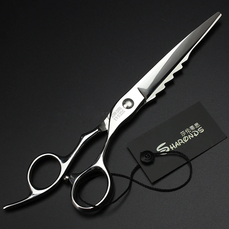 SHARONDS 6/6. 5 дюймов персональные парикмахерские ножницы для стрижки волос инструмент для стрижки волос для парикмахерской 2 дизайн
