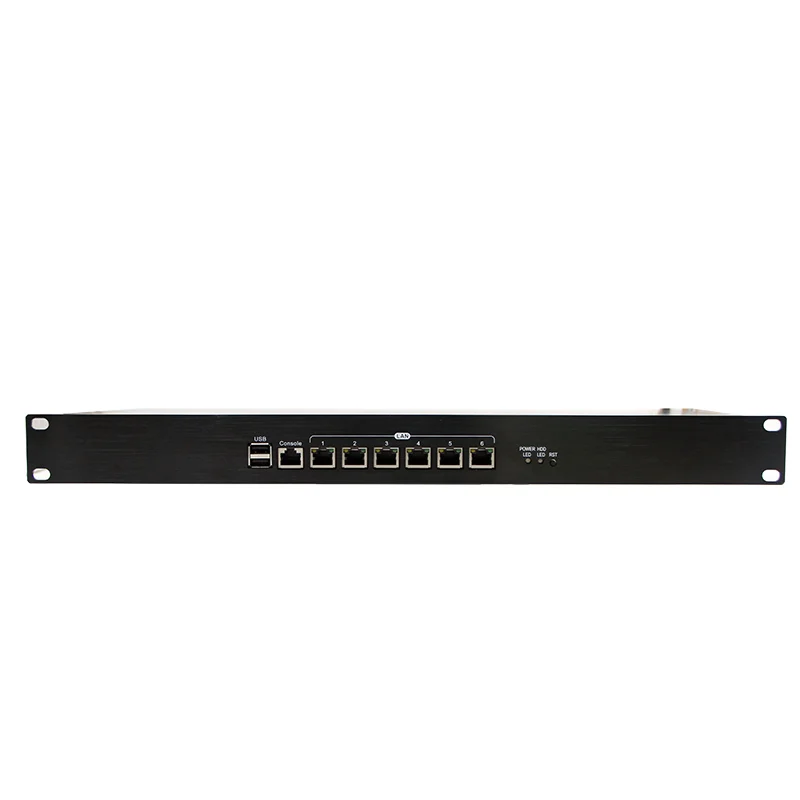 1U Rackmount чехол для сервера и башня j1900 ЦП 6 Lan Mini PC|Мини ПК| |