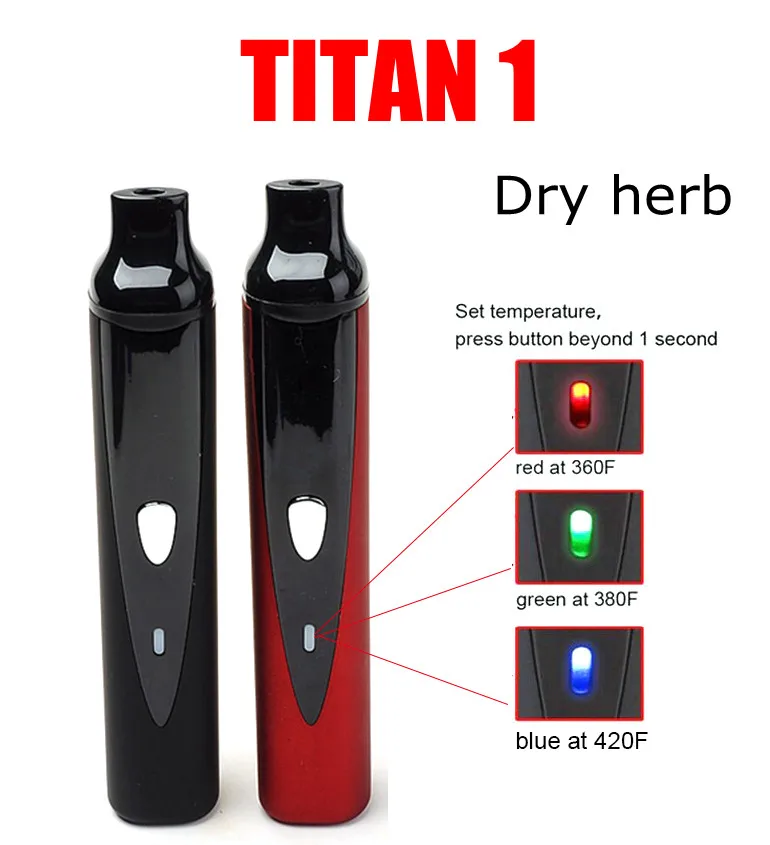 Titan 1 kit Dry herbal Vaporizer dry herb electronic cigarette