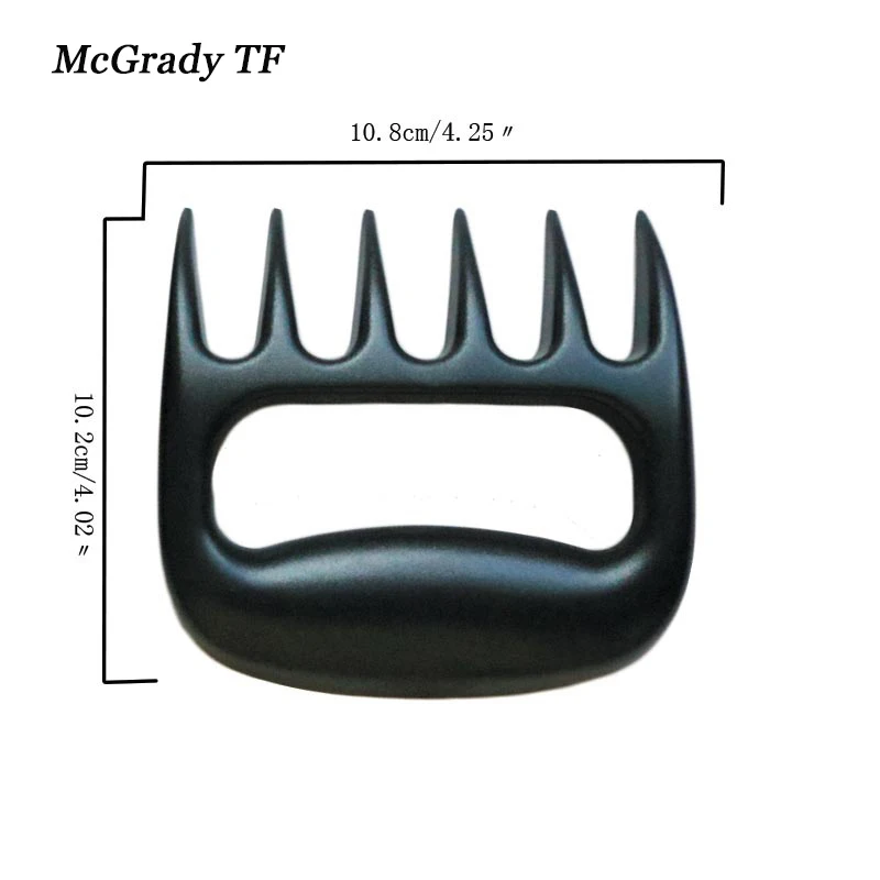 10.2*10.8 см 2 шт. медведь барбекю мясо Вилки/Когти для измельчения свинины говядины барбекю Барбекю cookinggrill все Кухня Интимные аксессуары