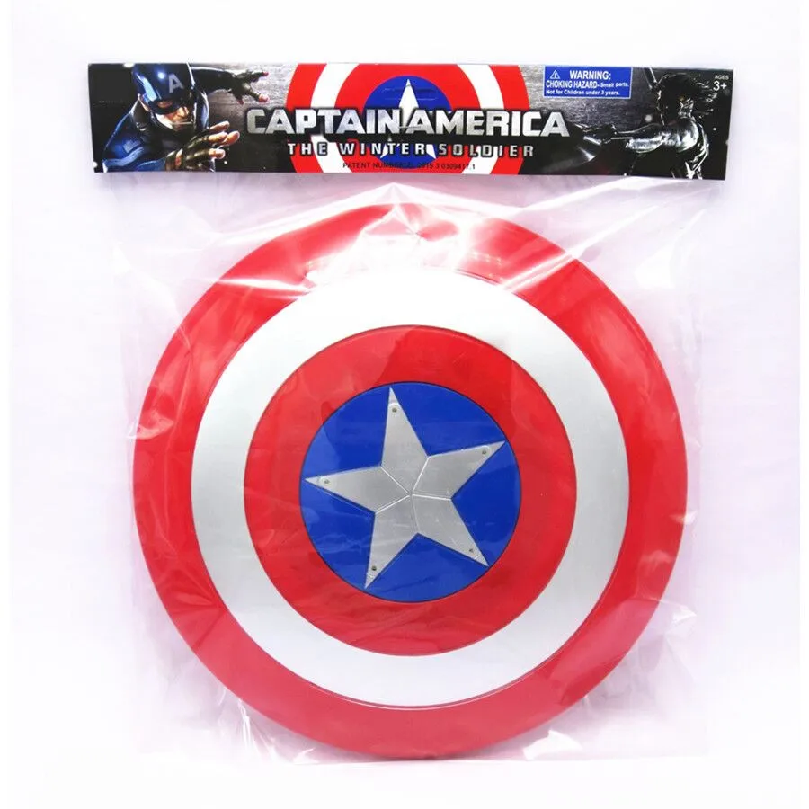 Мститель супер герой косплей Капитан Америка Steve Rogers фигура светильник излучающий и звук Косплей свойства игрушка металлический щит