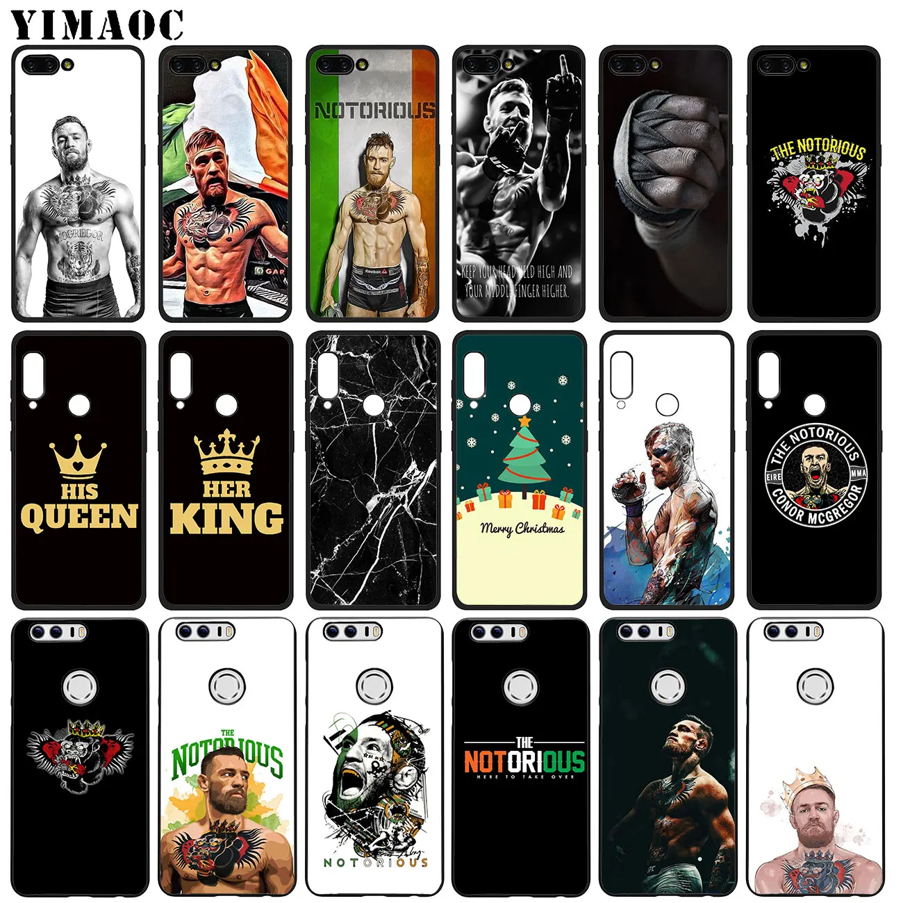 Чехол для телефона yaoc Conor McGregor мягкий силиконовый чехол Huawei Honor 20 Pro 8C 8X 8 9 9X 10 Lite 7X 7A
