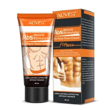 1pc masculino unissex creme muscular abdominal anti celulite emagrecimento gordura queima creme maquiagem 60ml