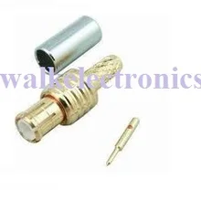 MCX мужчин прямо, прямой штекер mcx разъем, MCX connctor для RG174, RG316, LMR100 кабель, с позолотой, 50ohm