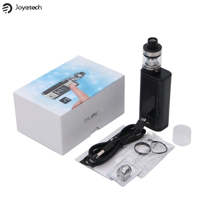 100% оригинальная электронная сигарета Joyetech cuboid Tap комплект с 4 мл ProCore Aries Tank и 228 Вт