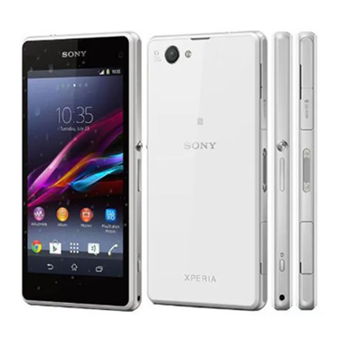 Разблокированный sony Xperia Z1 Compact D5503 Android 2GB ram 4," 20.7MP 3G/4G четырехъядерный wifi gps 16GB мобильный телефон для хранения