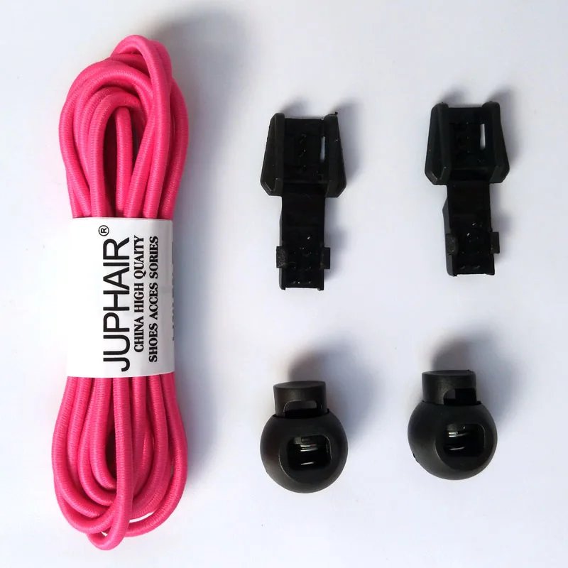 JUP 1 Pair Rose Red Colored Shoe Laces Women Children Fashion Elastic Rubber Adjustable Shoelaces Fashion Lazy Shoelace Strings JUP 1 Pair Rose Red Colored Shoe Laces Women Children Fashion Elastic Rubber Adjustable Shoelaces Fashion Lazy Shoelace Strings