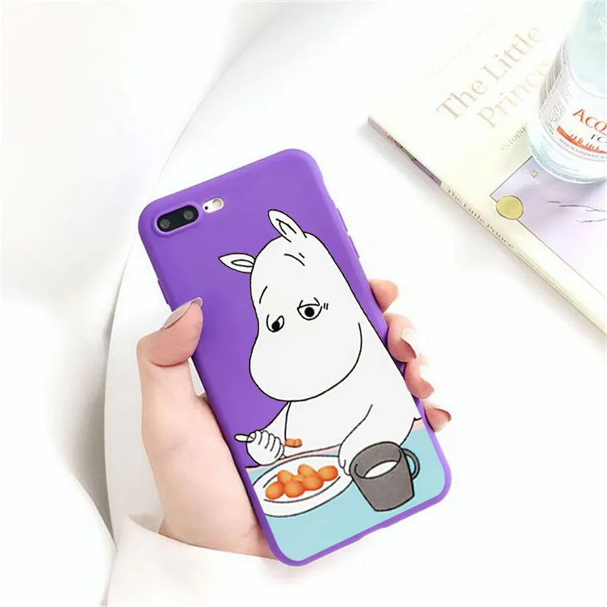 Цветной милый чехол angry hippo для iPhone X 7 Plus XS 10 силиконовый телефона 6S 8 6 Max XR