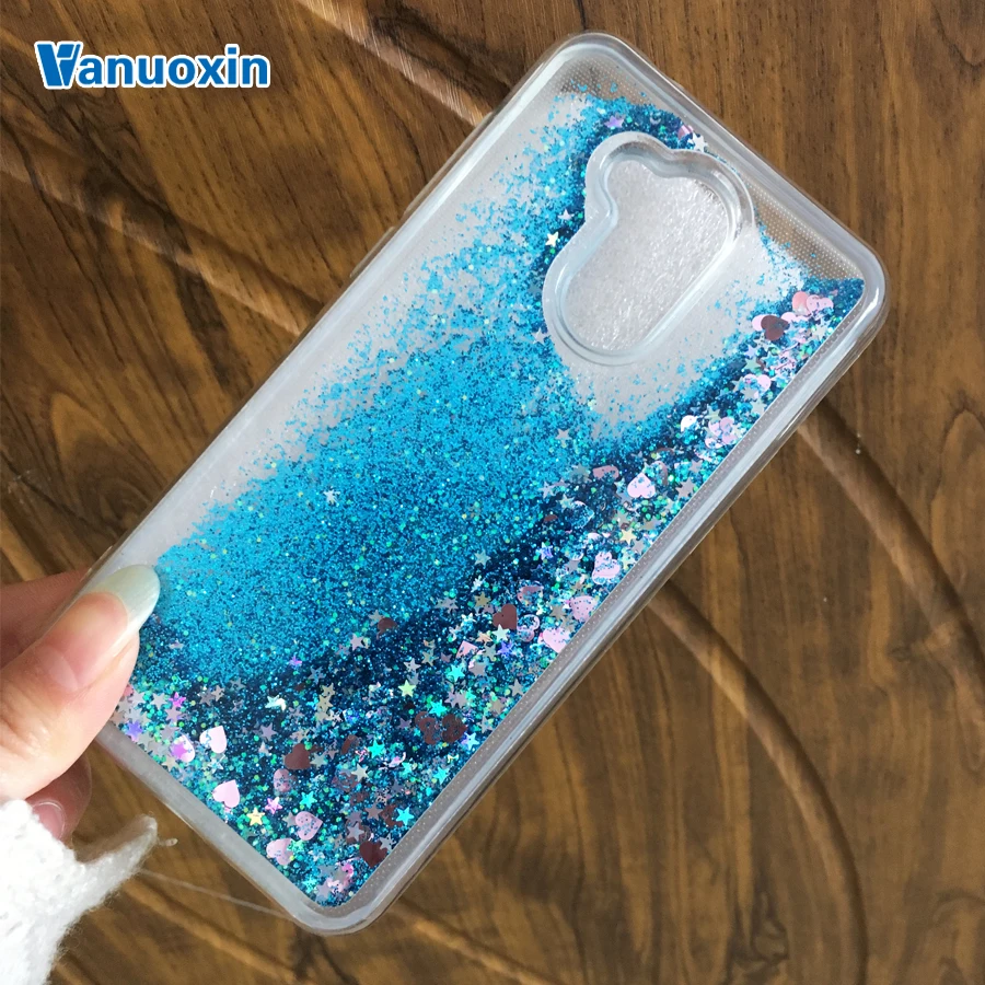 

Vanuoxin For case Huawei Honor 6A case For Huawei Honor 6A case cover Coque Dynamic Glitter Liquid Silicone Soft TPU Phone cases