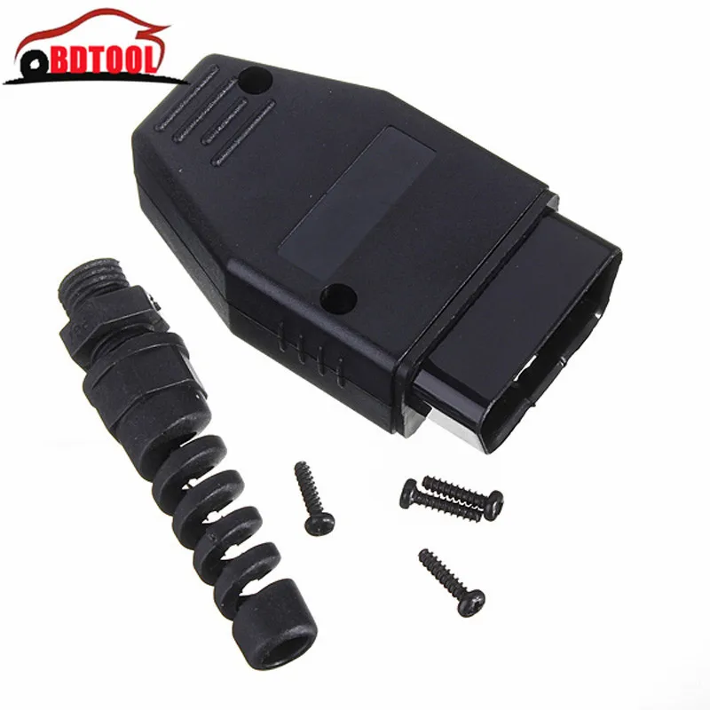 

Newst OBD Male Plug OBD2 16Pin Connector OBDII Adaptor OBDII Connector J1962 OBD2 Connector in stock Free Shipping