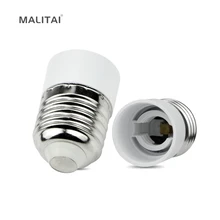 1 шт. огнеупорный материал E27 к E14 держатель лампы конвертер гнездо преобразования светильник лампа базовый тип адаптер