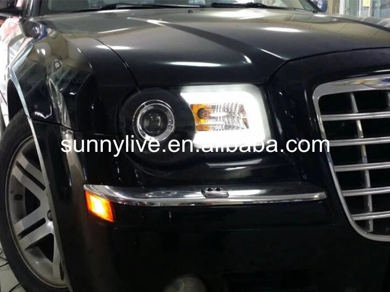 Для Chrysler 300C СВЕТОДИОДНАЯ головная лампа фотолампа от 2005 до 2010 года SN|projector lens|bi xenon