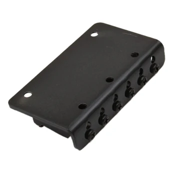 

SALES 5xBlack 6 string Fixed Hard Tail Guitar Bridge For Strat Guitar