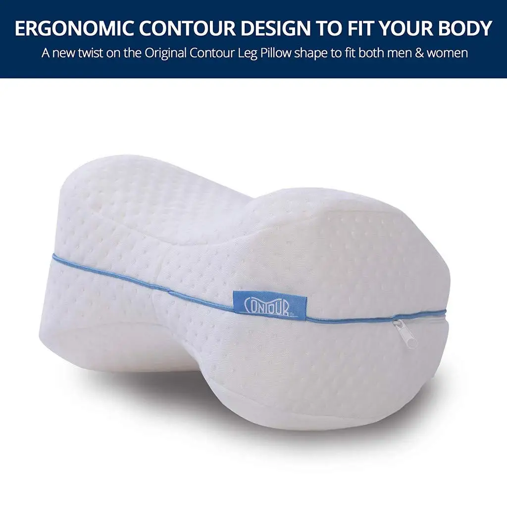 

Memory Sponge Knee Wedge Pillow Sleep Sciatica Back Pain Relief Contour Thigh Leg Pad Support Pad Household Items