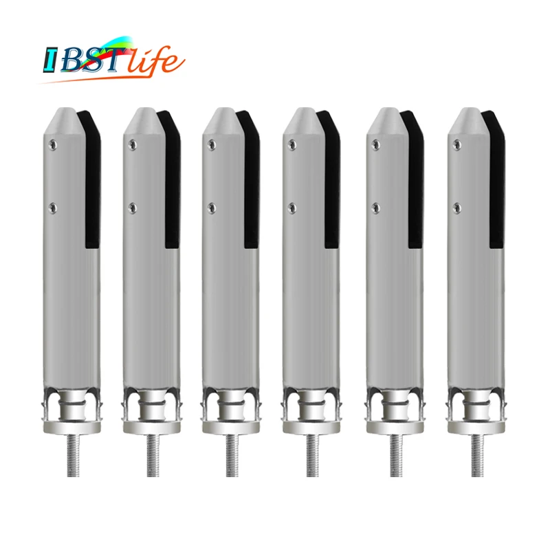 

6PCS Satin polish Duplex 2205 round core spigot for frameless glass pool fencing glass clamp glass bracket balustrade staires