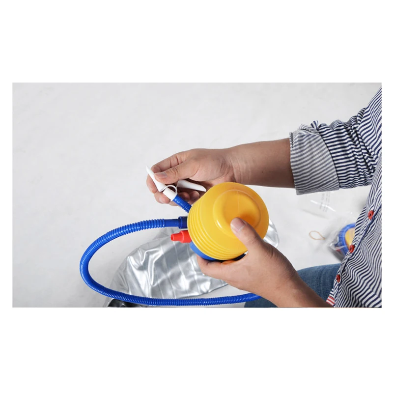 Yoga Balls inflator pump portable Tyre pump sports cycling baseketball Tools Accessories Mini pedal inflator