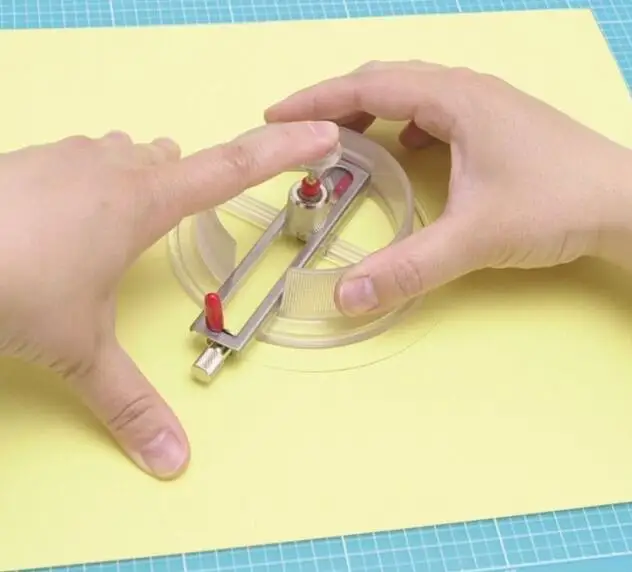

Sewing tools Circle cutter special scissor paper cutter office supplies 1.8cm to 17cm diameter circle