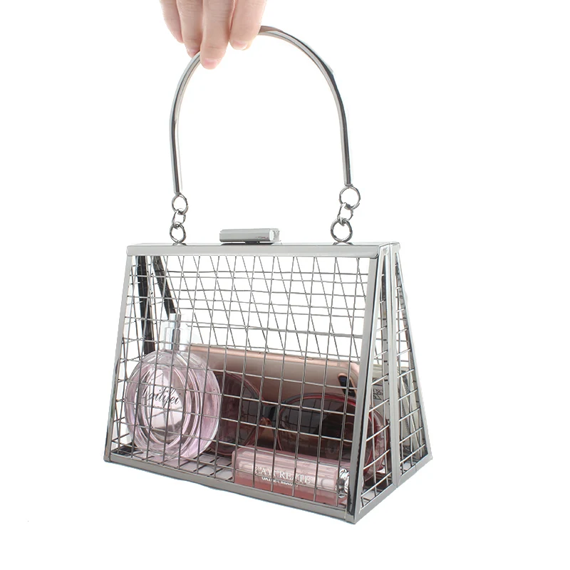 silver cage bolsa
