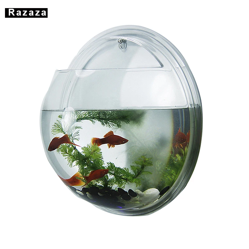Creative Acrylic Hanging Fish Bowl Home Decoration Aquariums Flower pot