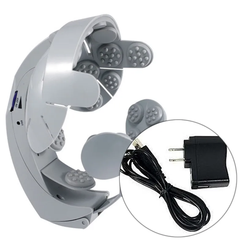  New Humanized design Adjusted Electric Head Massager Brain Acupuncture Points Relax Massage for Hea