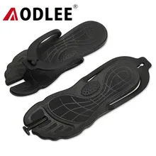 AODLEE/мужские шлепанцы; Летняя мужская обувь; Повседневные Дышащие пляжные сандалии черно-белые Тапочки; Вьетнамки; мужские шлепанцы