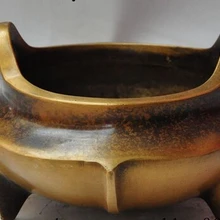 Bi003240 отмечены Джосс Тибет Буддизм Храм Бронза медь Курильница Курильница