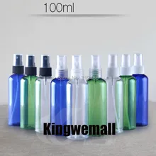 300 шт 100CC пульверизатор распылитель духов спрей пустые бутылки бутылка 100 мл