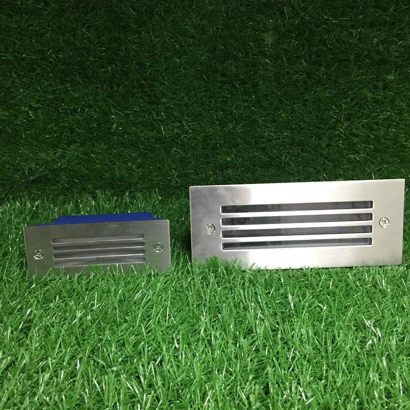 Paisagem do Jardim de Parede Iluminação ao ar Convés Levou Passo w Lâmpada Subterrânea Recesso Escada Paitio Local Inground Chão Livre Luz 3x2 Mod. 255850 15 Convés LEVOU Luz Passo 3x2 W Lâmpada