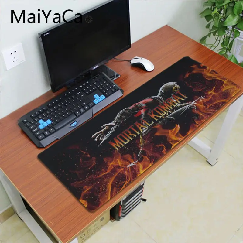 Maiyaca модные mortal kombat Игровые мыши для ноутбука коврик игровой мышки с аниме