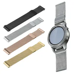 JAVRICK металла Нержавеющая сталь Milanese Loop часы ремешок для samsung Шестерни Спорт R600 Гай