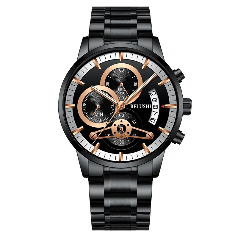 

2018 Watch Men Fashion Sports Quartz Clock Mens Watches Top Brand Luxury Full Steel Business Waterproof Watch Relogio Masculino