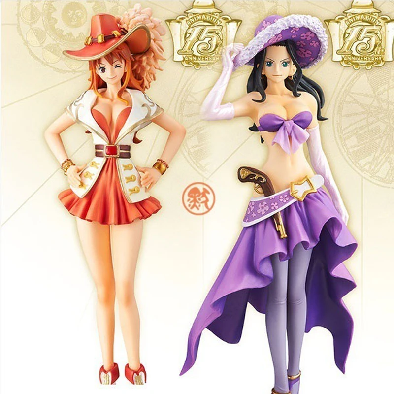 Free Shipping 2pcs 6 One Piece Anime 15th Anniversary Nami Robin Dress Boxed 15 Cm Pvc Action Figure Model Doll Toys Gift Aliexpress Free Shipping 2pcs 6 One Piece Anime 15th Anniversary Nami Robin Dress Boxed 15 Cm Pvc Action Figure Model Doll Toys Gift Aliexpress