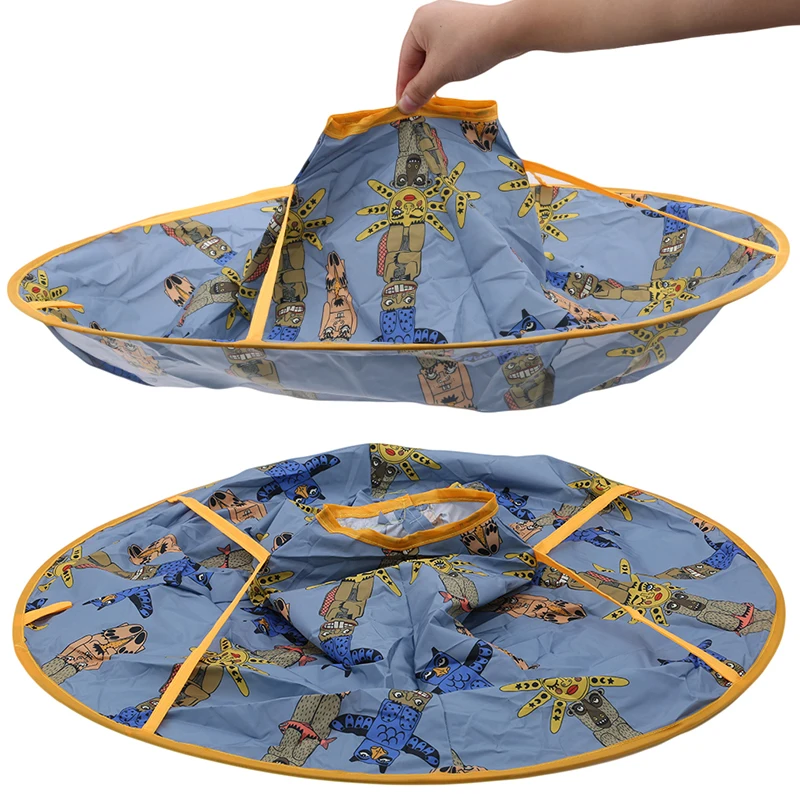 

Kids Barber Apron Children Infant Baby Hair Cutting Cape Cartoon Hairdresser Barber Apron