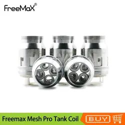 3 шт./лот оригинальный Freemax сетки Pro танк катушки 0.2ohm 0.15ohm 0.12ohm сетки Головка Катушки электронных сигарет Core для Freemax сетки Pro танк