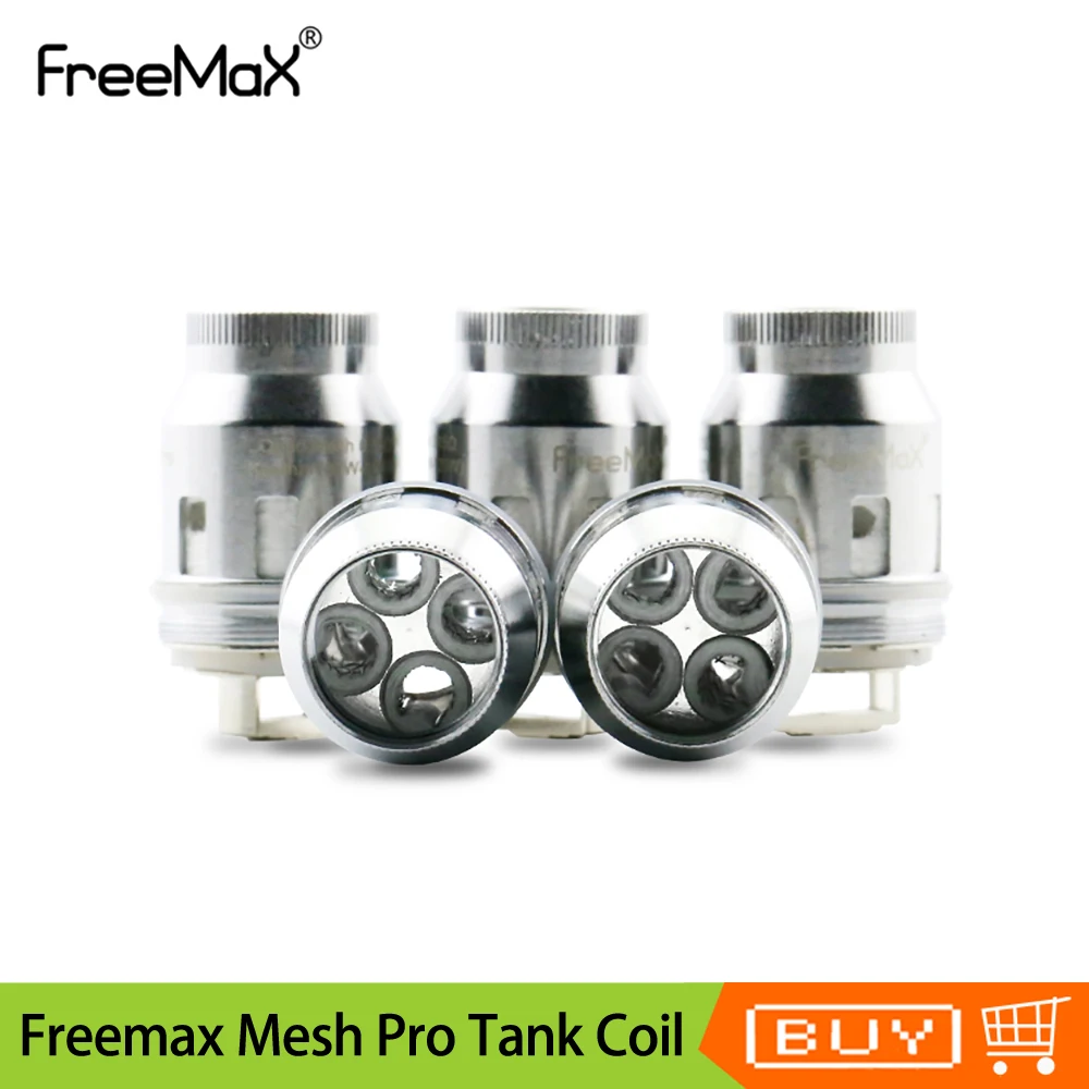 

3Pcs/lot Original Freemax Mesh Pro Tank Coil 0.2ohm 0.15ohm 0.12ohm Mesh Coil Head E Cigarettes Core For Freemax Mesh Pro Tank