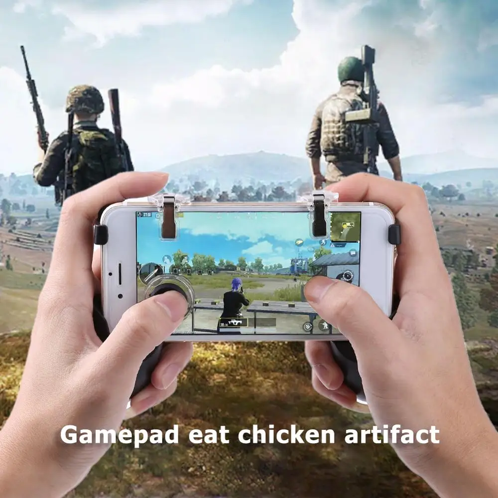VODOOL Wireless Gamepad Bluetooth Game Pads Joystick Controller w Somatosensory Vibration Screenshot Axis for PUBG Shooting Game