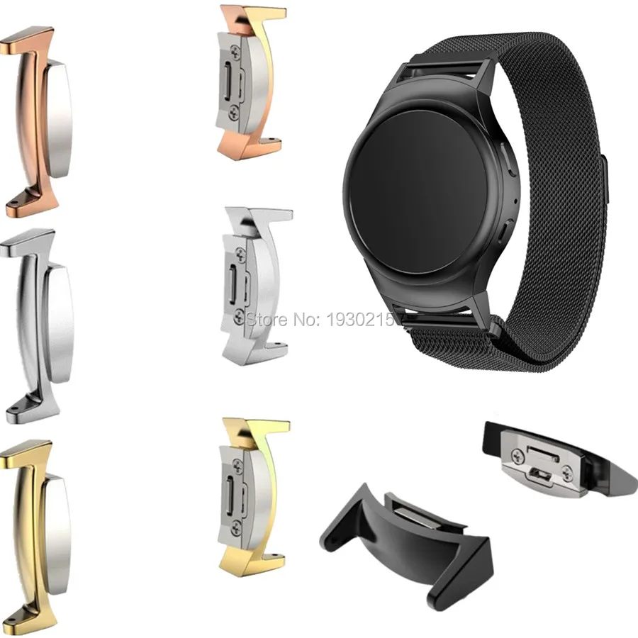 Hottest Sales 10 pairs / lot Watchbands Adapters for Gear S2 band Watch