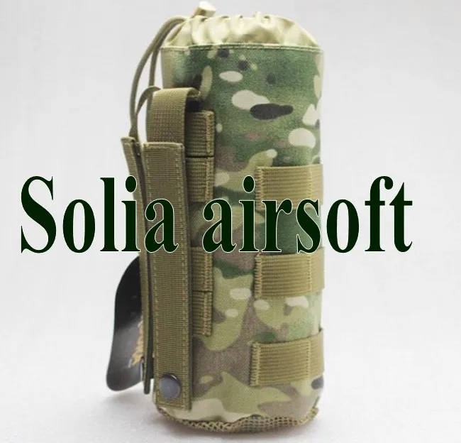 

1000D Nylon Fabic Cantee Pouch Kettle Pouch Water Bottle Bag CP Multicam