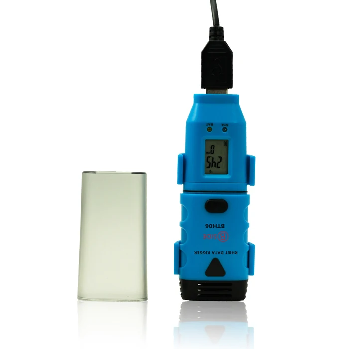 

New BTH06 High Accuracy Single Channel Temperature USB Data Logger Outside Probe With Analysis PC Software DGraph LED Alarm